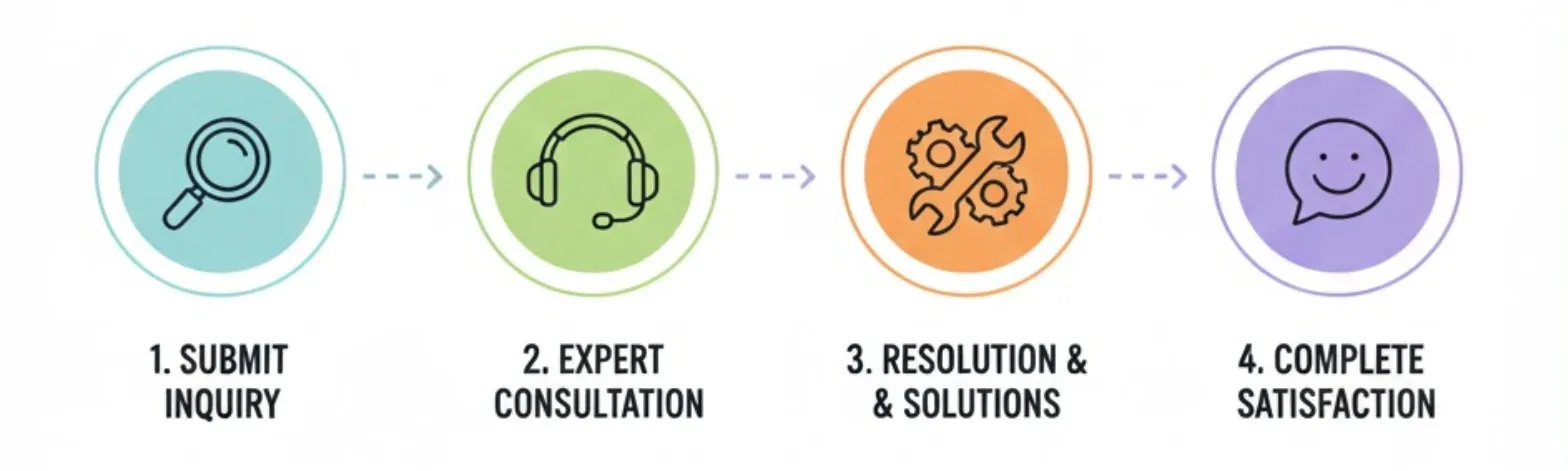 custom rug order support